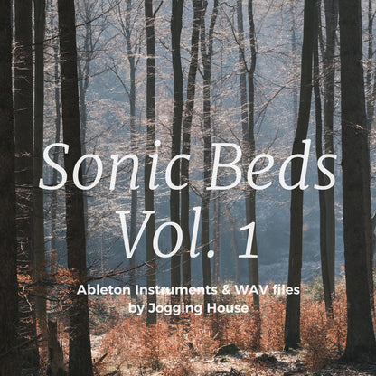 Sonic Beds Vol. 1  (Ableton Instruments & WAV Files)